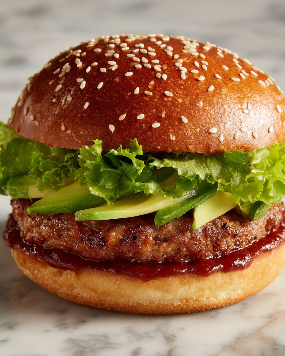 Turkey Burger with Chipotle Mayo and Fresh Toppings Recipe - Recipe Image