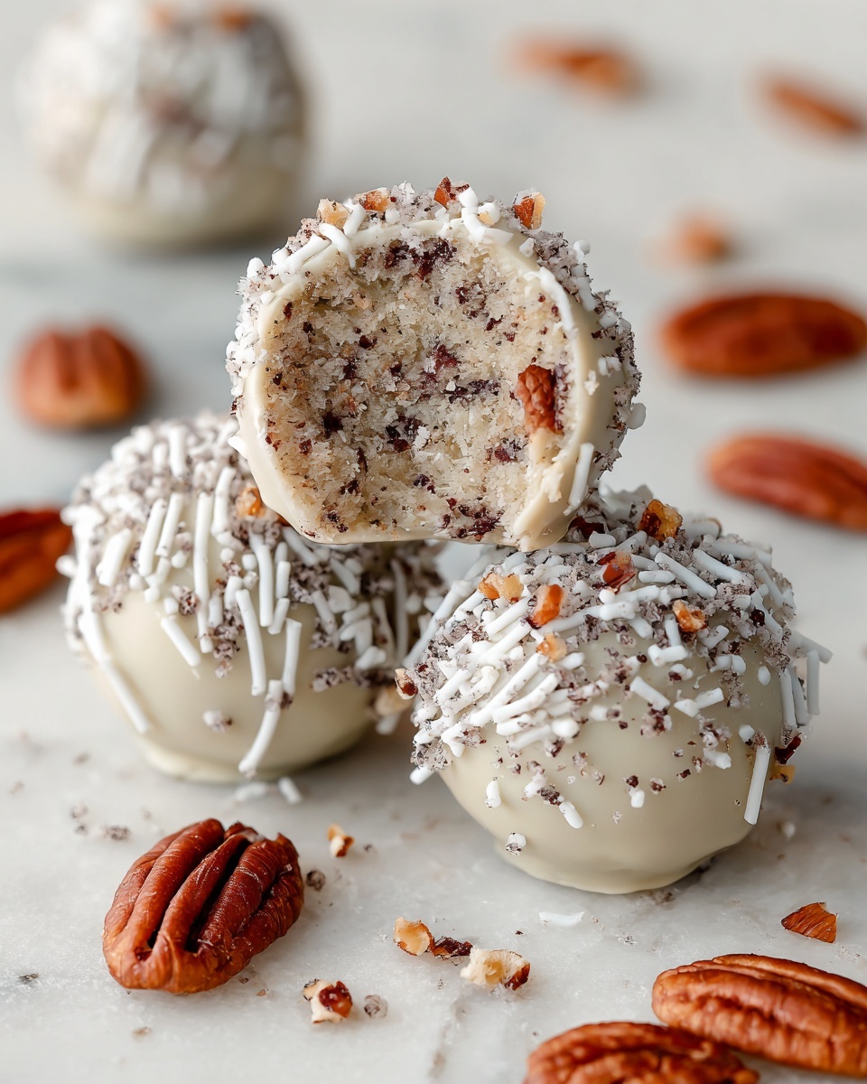 Buttery Pecan Snowball Cookies Recipe - Recipe Image