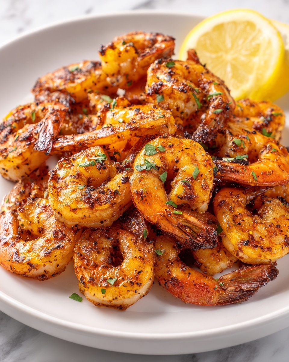 Easy Cajun Blackened Shrimp Recipe - Recipe Image