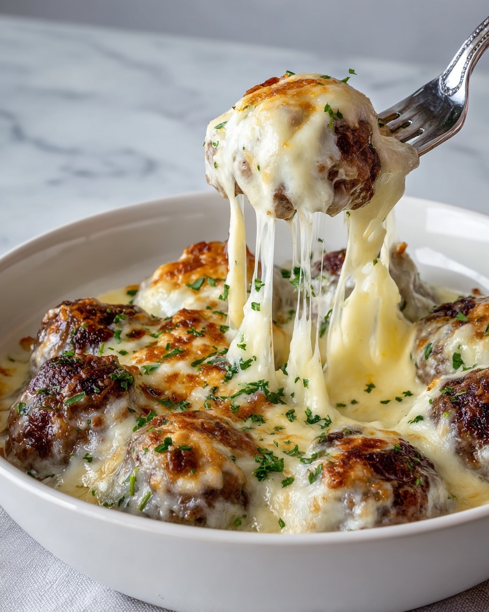 French Onion Meatballs Recipe - Recipe Image