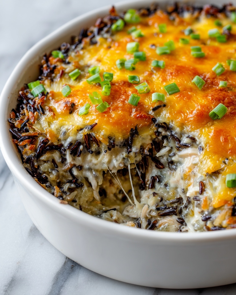 Chicken Wild Rice Casserole Recipe - Recipe Image