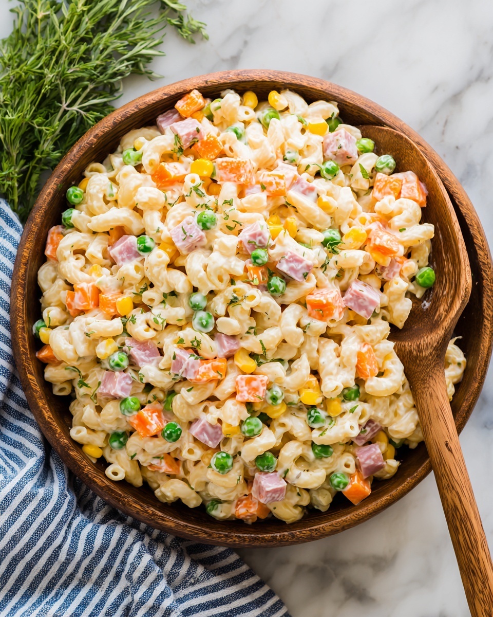 Mexican Macaroni Salad Recipe - Recipe Image