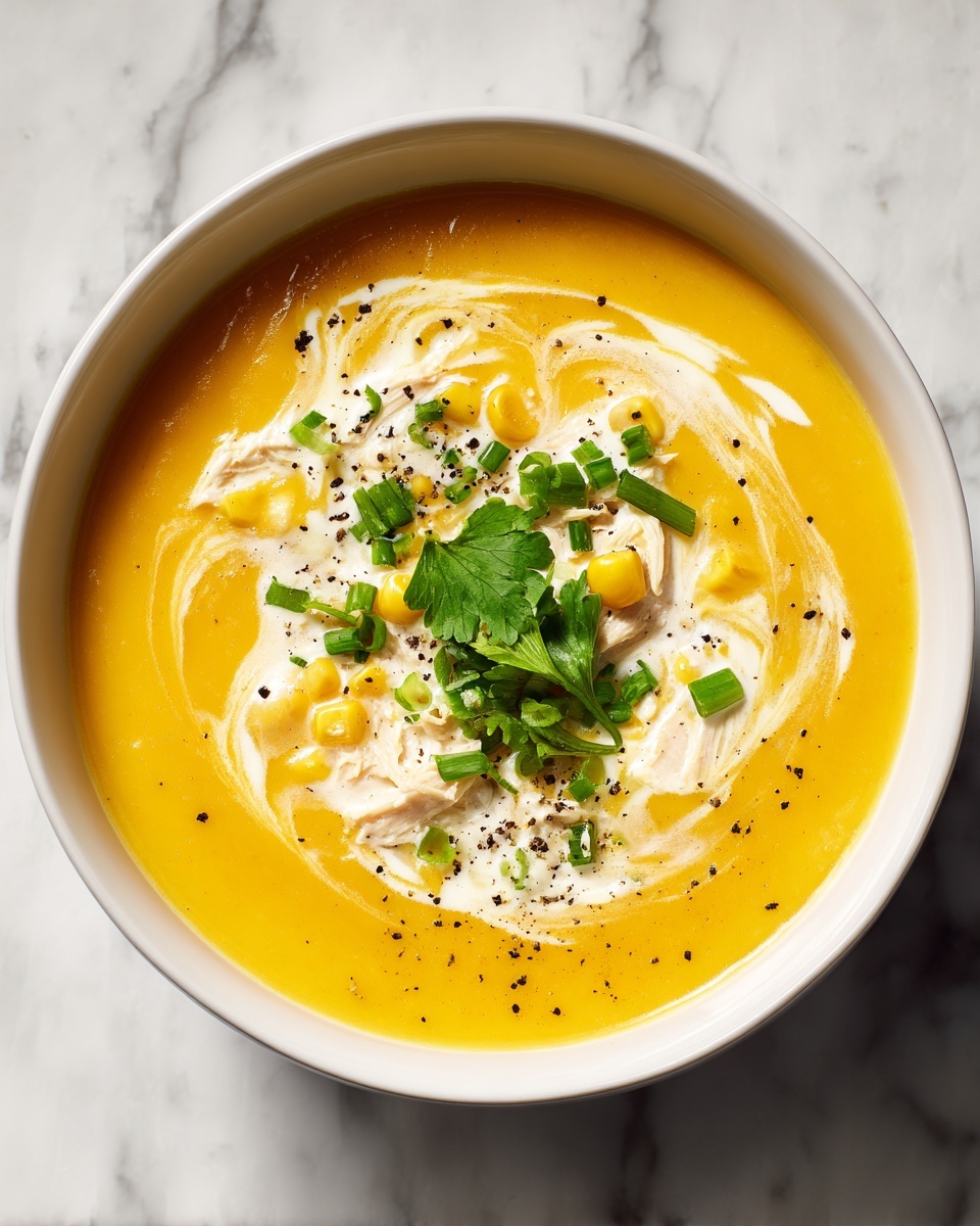 Creamy Chicken Enchilada Soup Recipe - Recipe Image