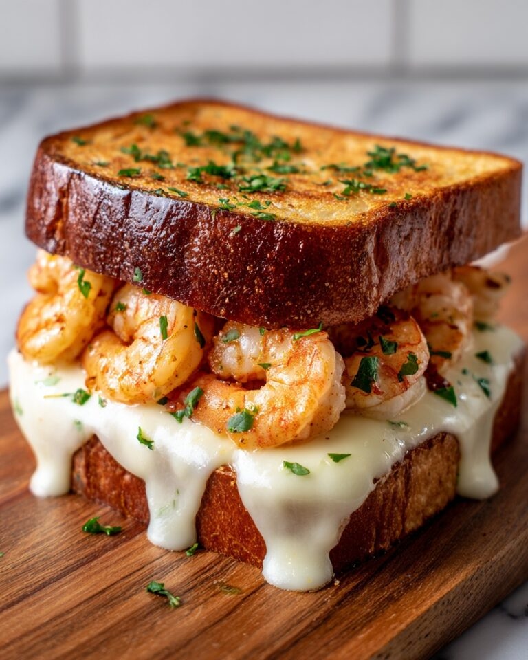 Ultimate Shrimp and Cheese Toast with Garlic Bread Recipe