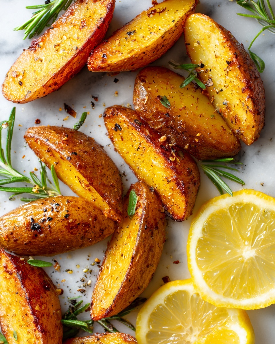 Greek Lemon Potatoes Recipe - Recipe Image