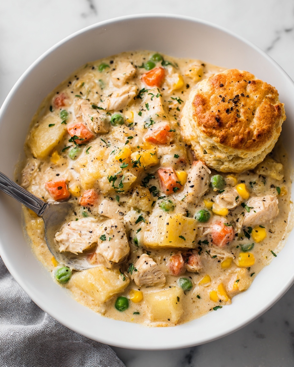 Chicken Pot Pie Soup Recipe - Recipe Image
