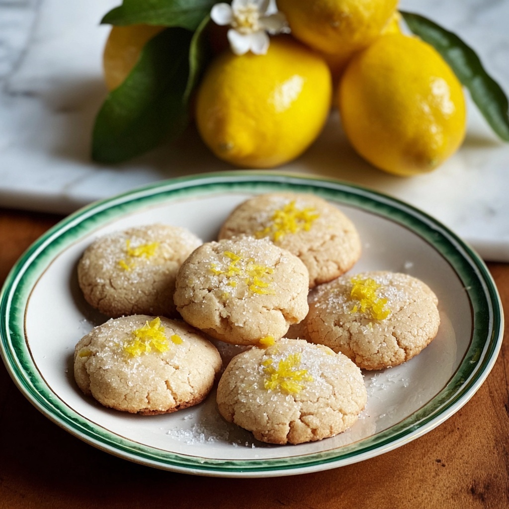 Cookies with Limoncello Glaze Recipe - Recipe Image