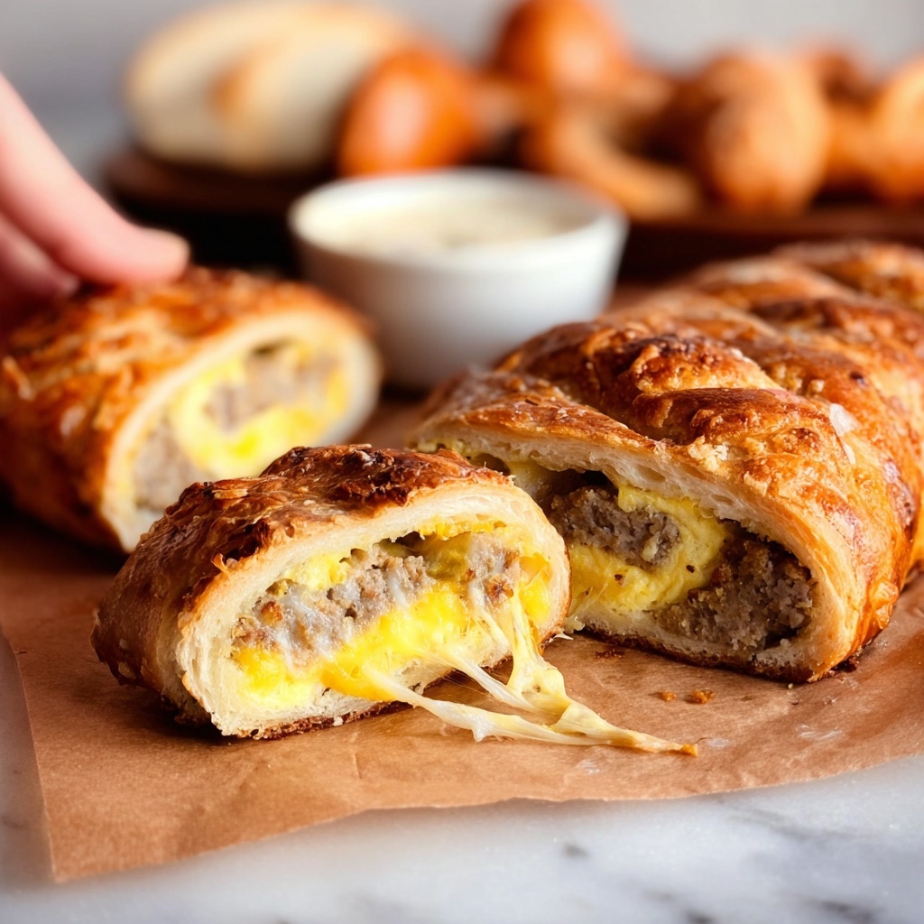 Breakfast Stromboli Recipe - Recipe Image