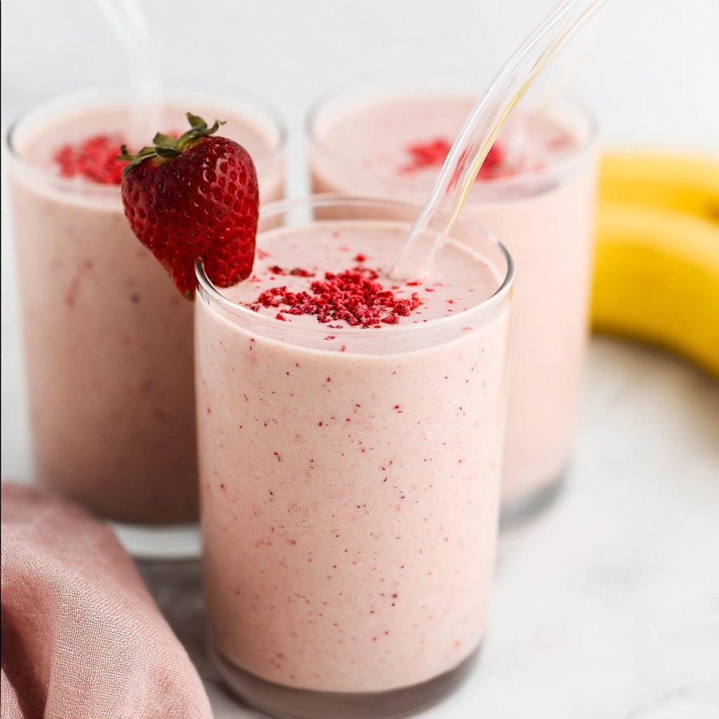 Strawberry Banana Smoothie Recipe - Recipe Image