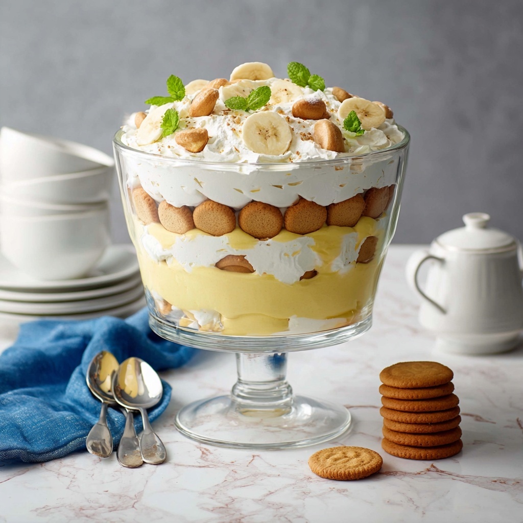 Classic No-Bake Banana Pudding Recipe - Recipe Image
