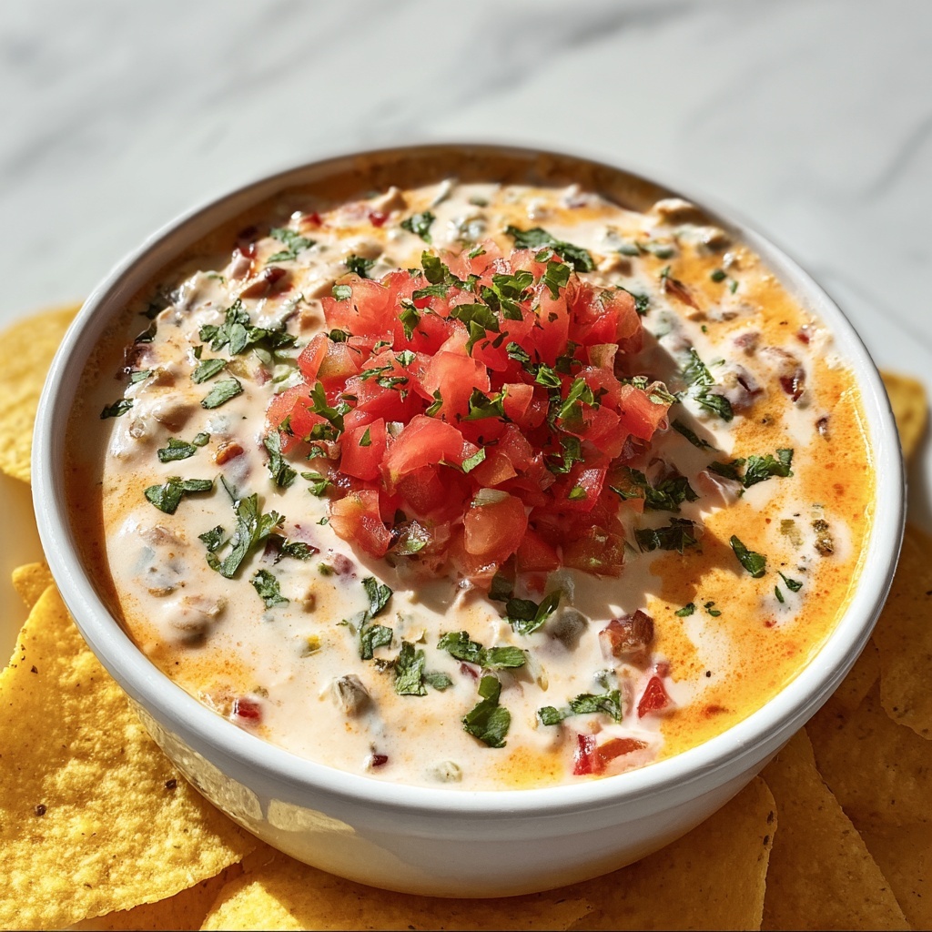 Spicy Cowboy Queso Dip Recipe - Recipe Image