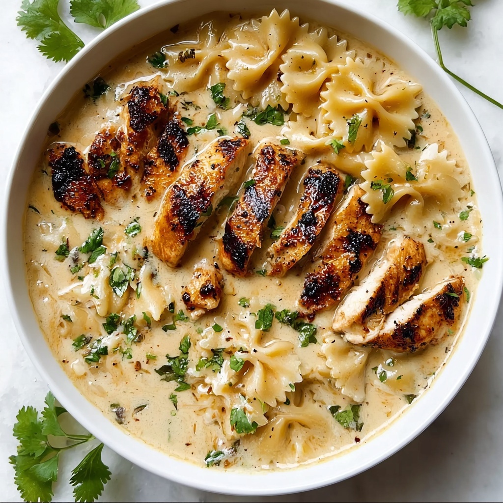 Creamy Garlic Parmesan Chicken Pasta Recipe - Recipe Image