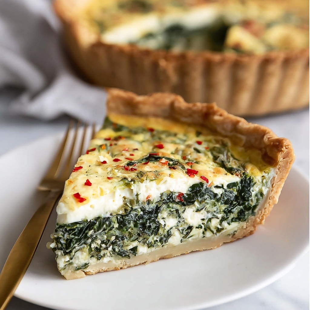 Spinach Artichoke Quiche Recipe - Recipe Image