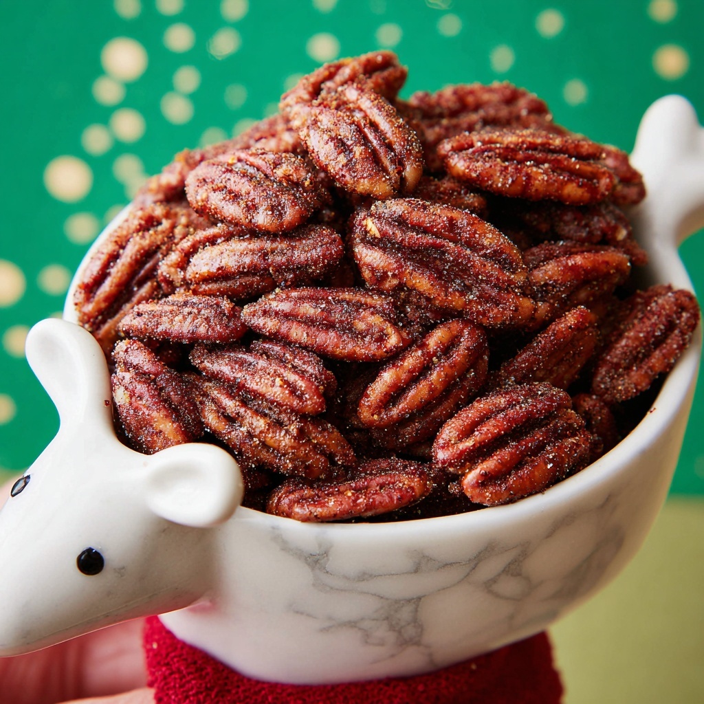 Sweet and Spicy Pecans Recipe - Recipe Image
