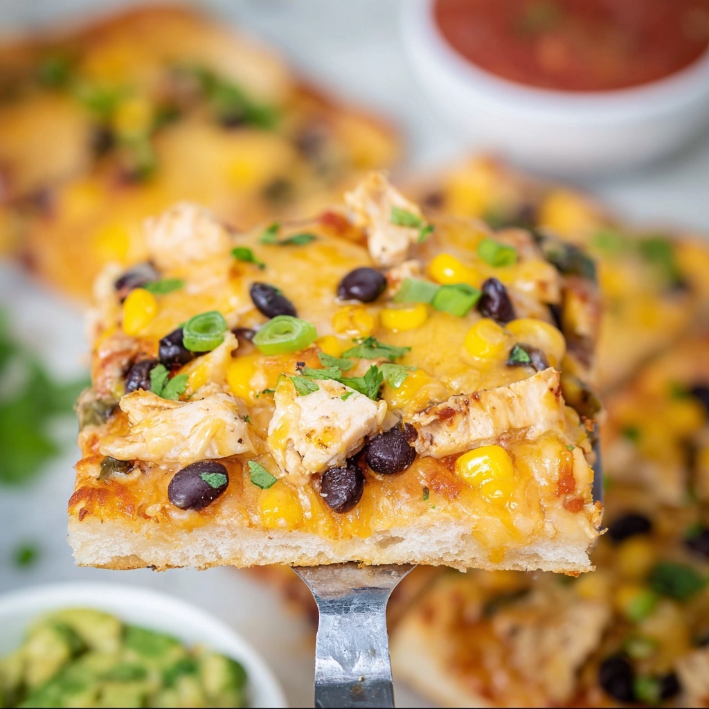 Mexican Chicken Pizza Recipe - Recipe Image