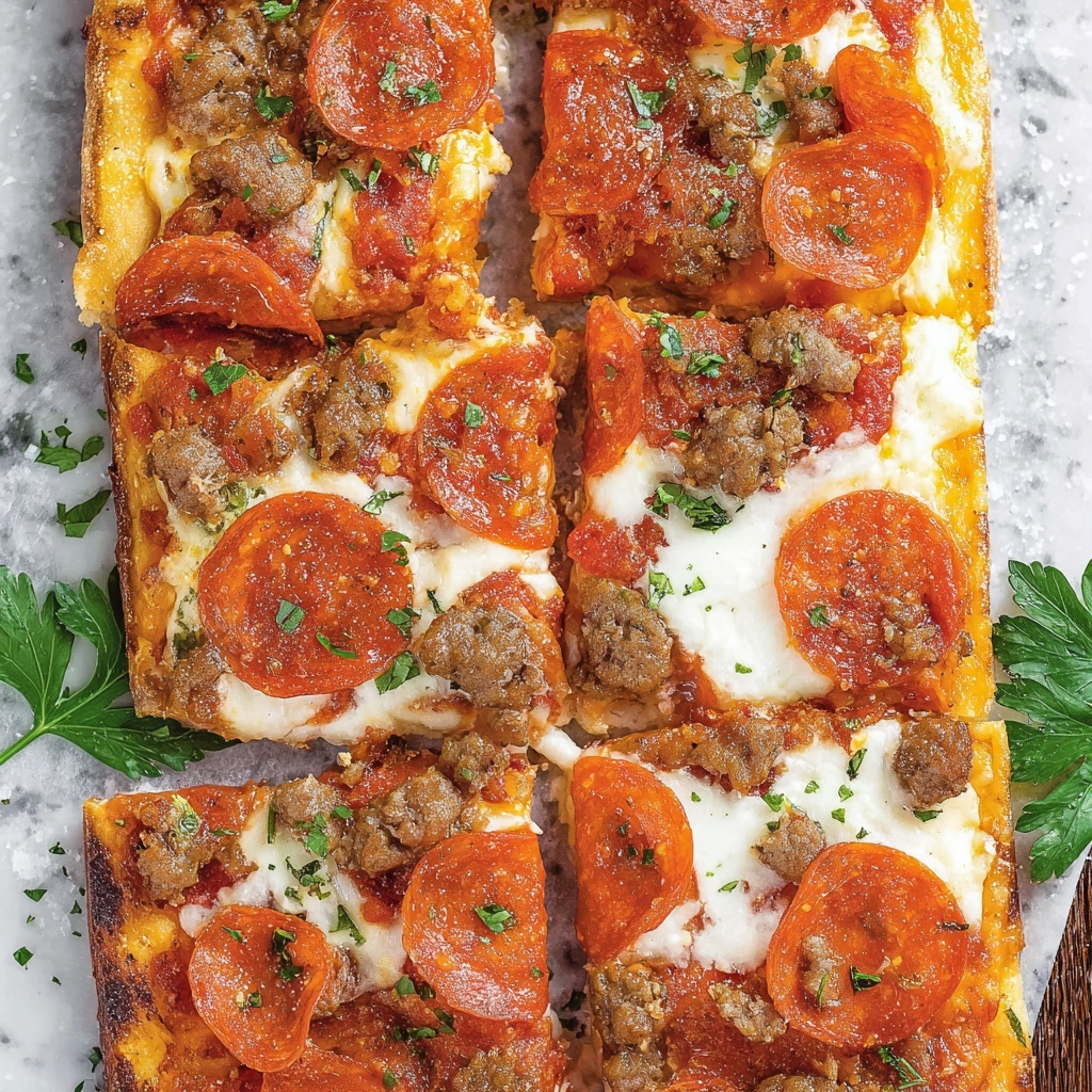 Cheddar Bay Biscuit Pizza Recipe - Recipe Image