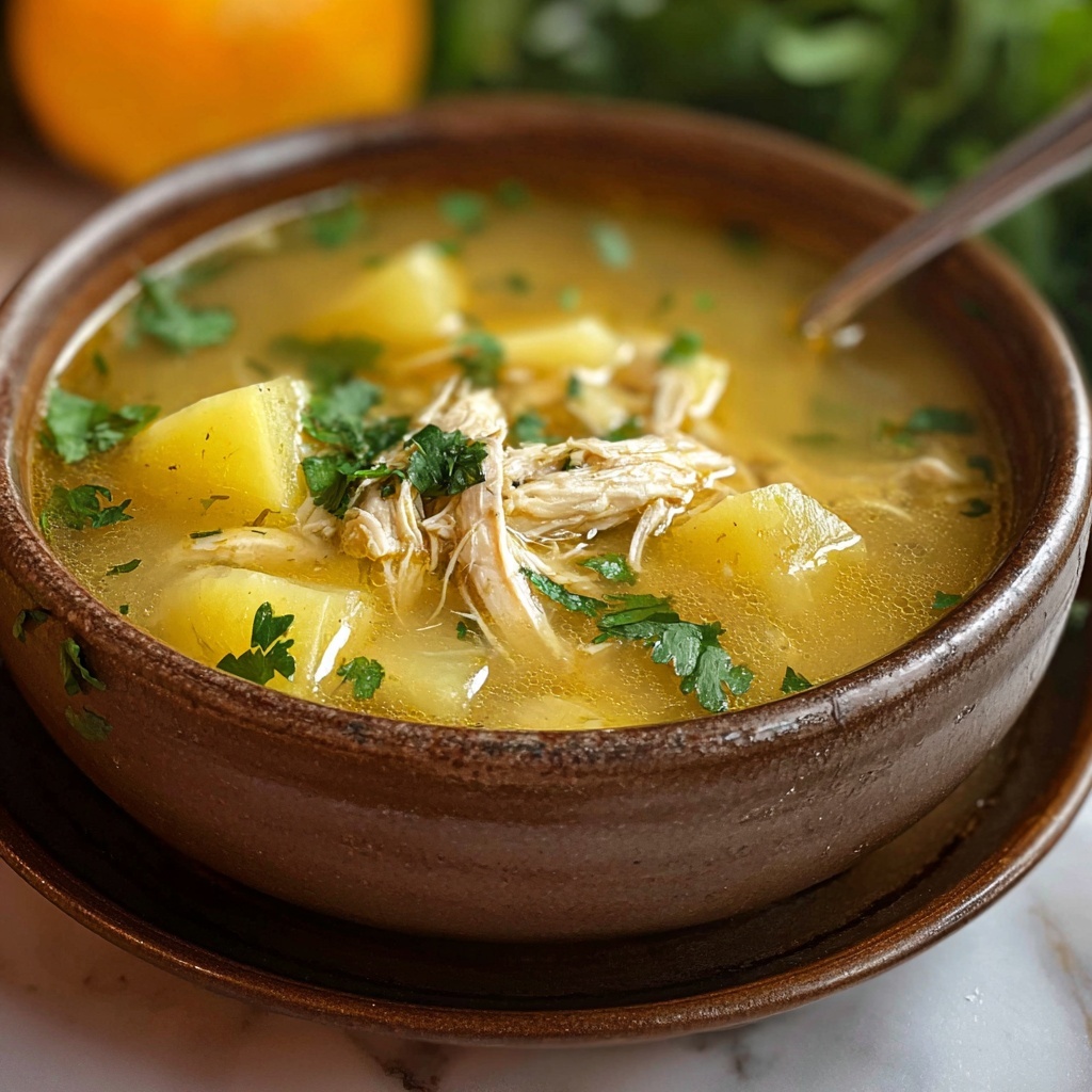 Cuban Chicken Soup Fiesta Recipe - Recipe Image