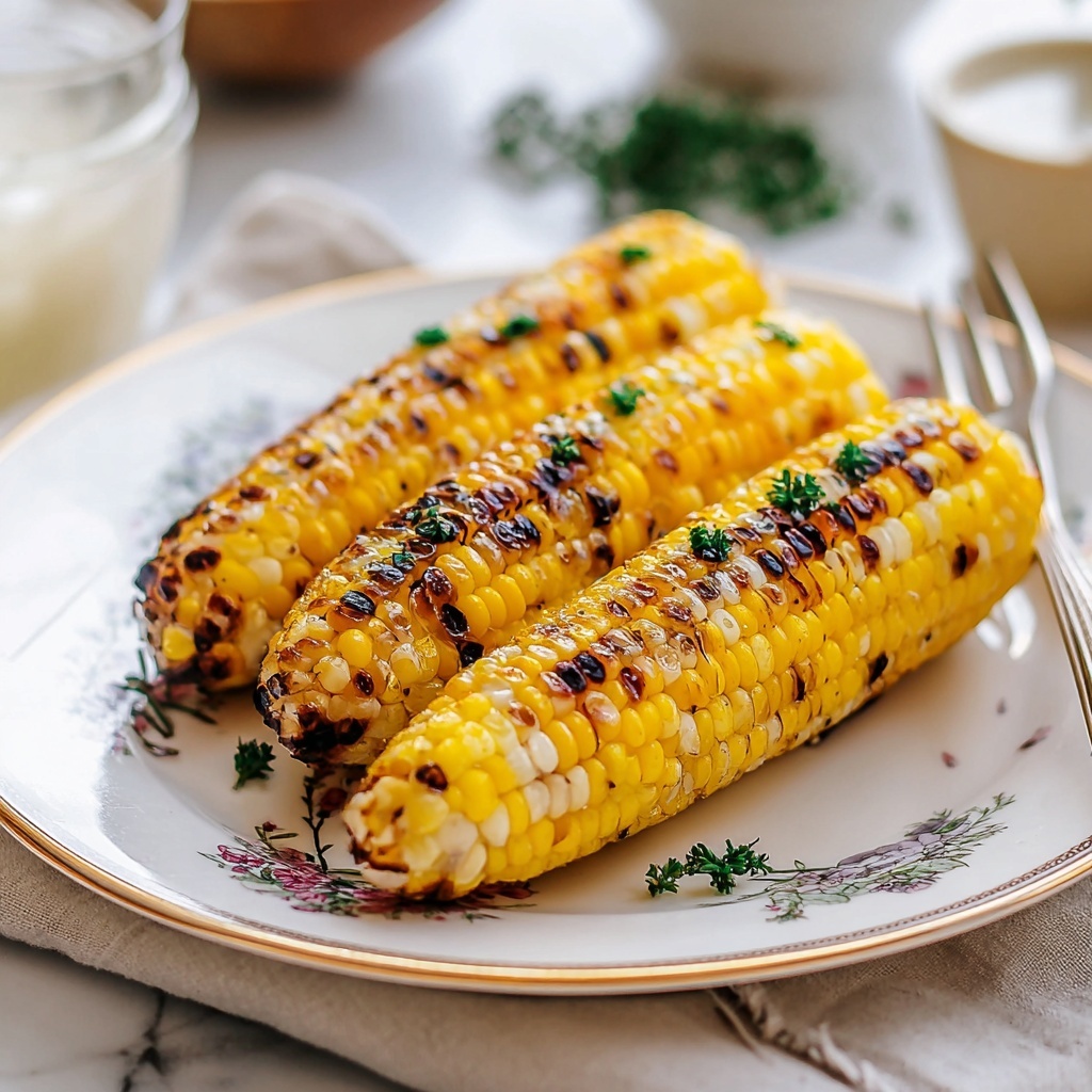 Garlic Herb Corn on the Cob Recipe - Recipe Image