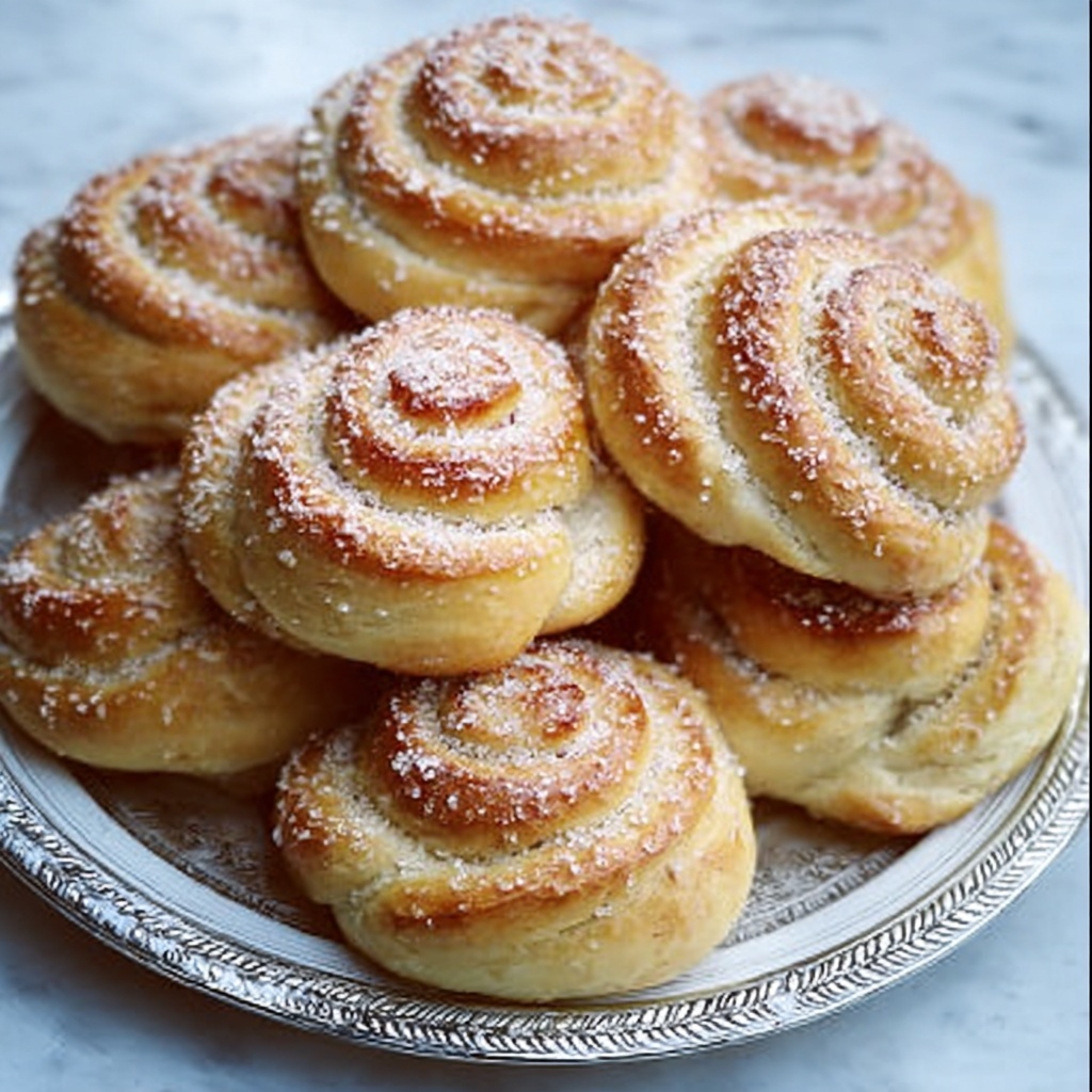 Classic Ensaymada Bread Recipe - Recipe Image