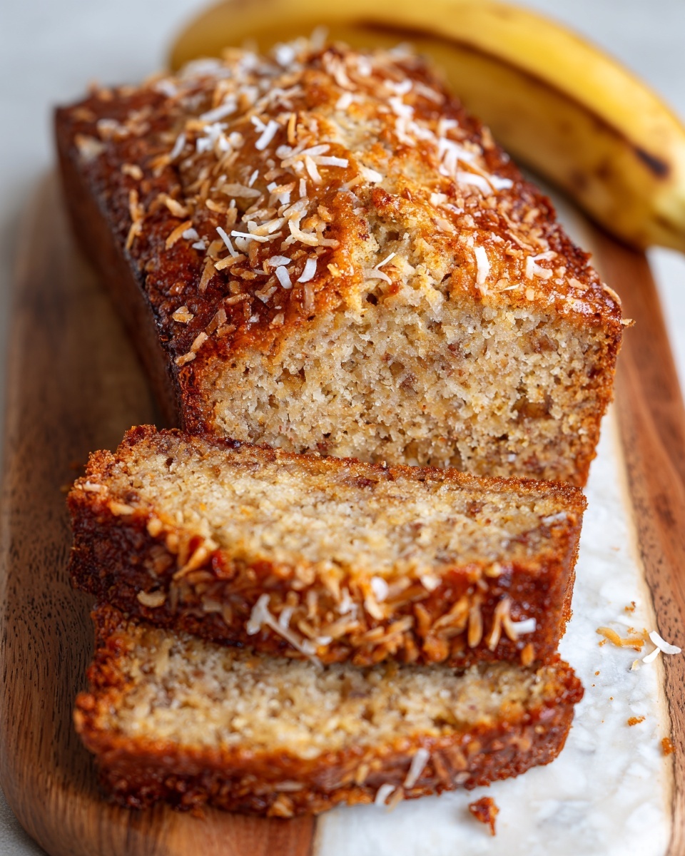 Coconut Pineapple Banana Bread Recipe - Recipe Image