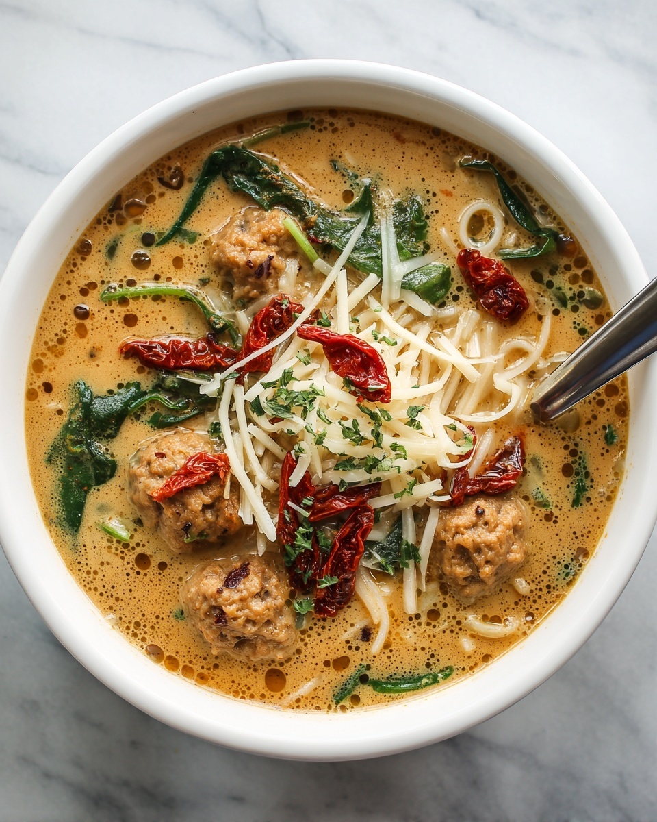 Crockpot Tuscan Sausage Soup Recipe - Recipe Image