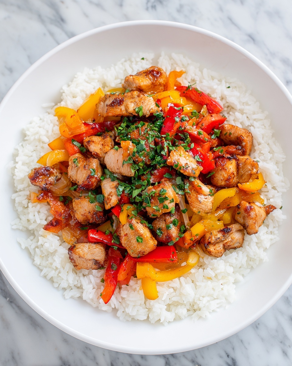 Cajun Chicken Skillet Stir-Fry Recipe - Recipe Image