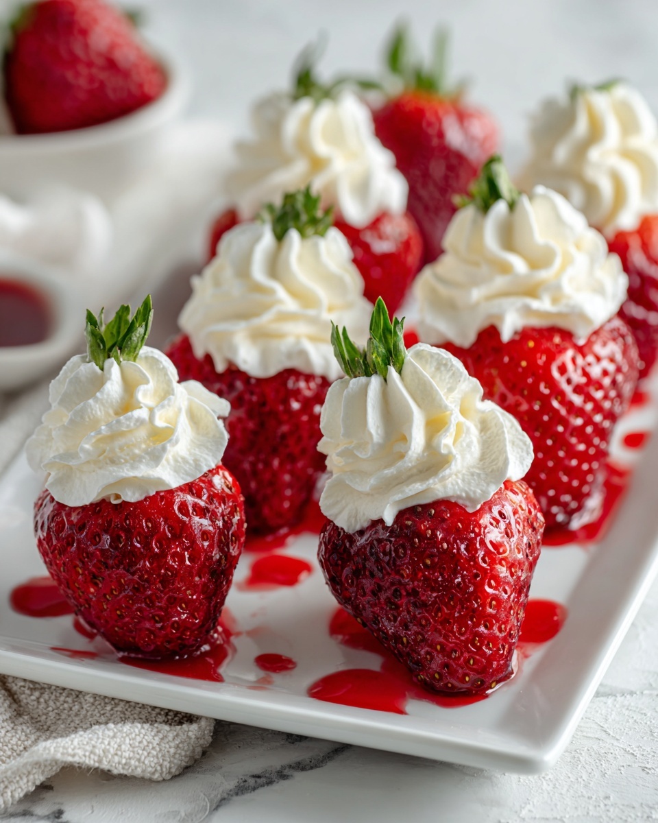 Deviled Strawberries Recipe - Recipe Image