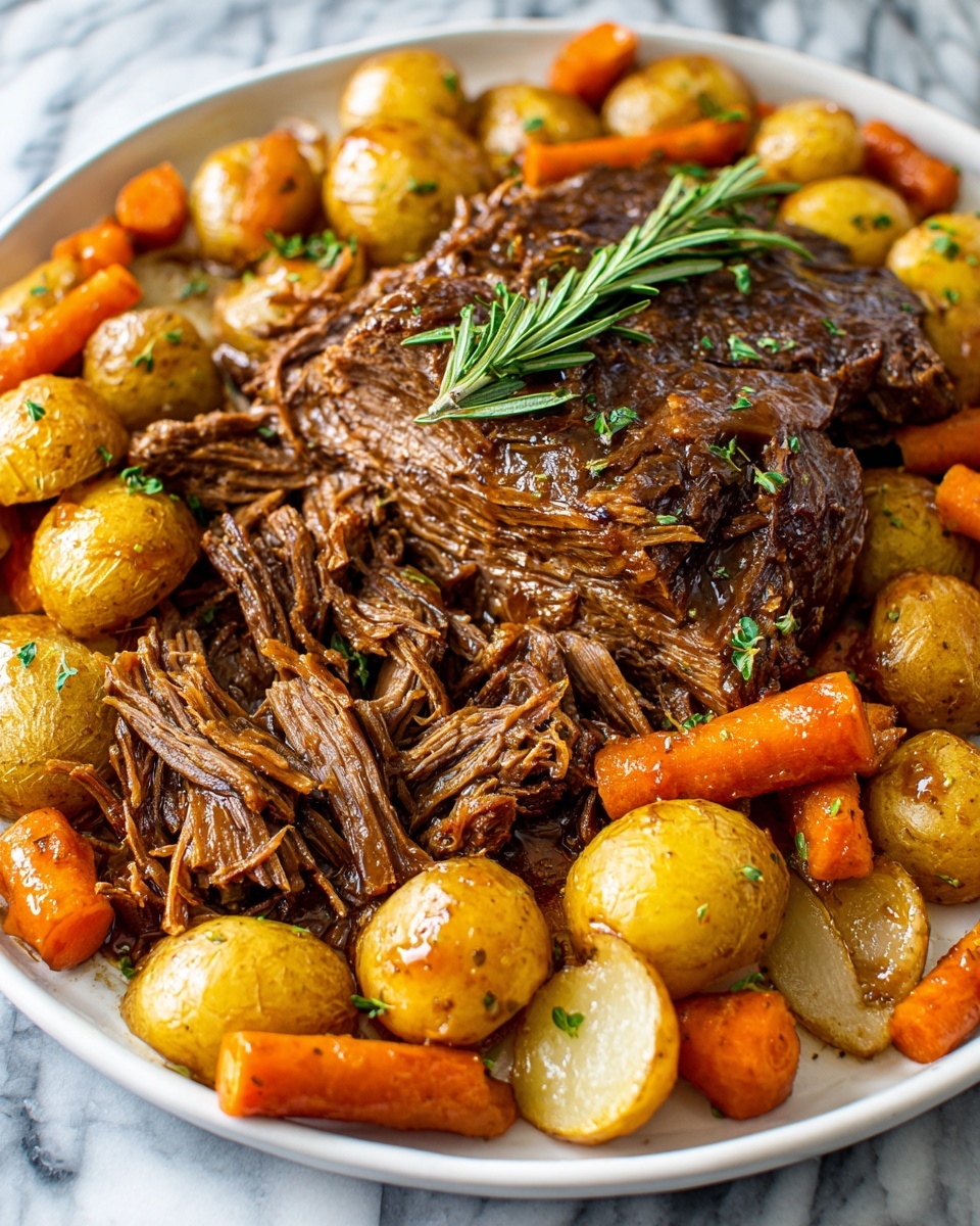 Classic Sunday Pot Roast Recipe - Recipe Image