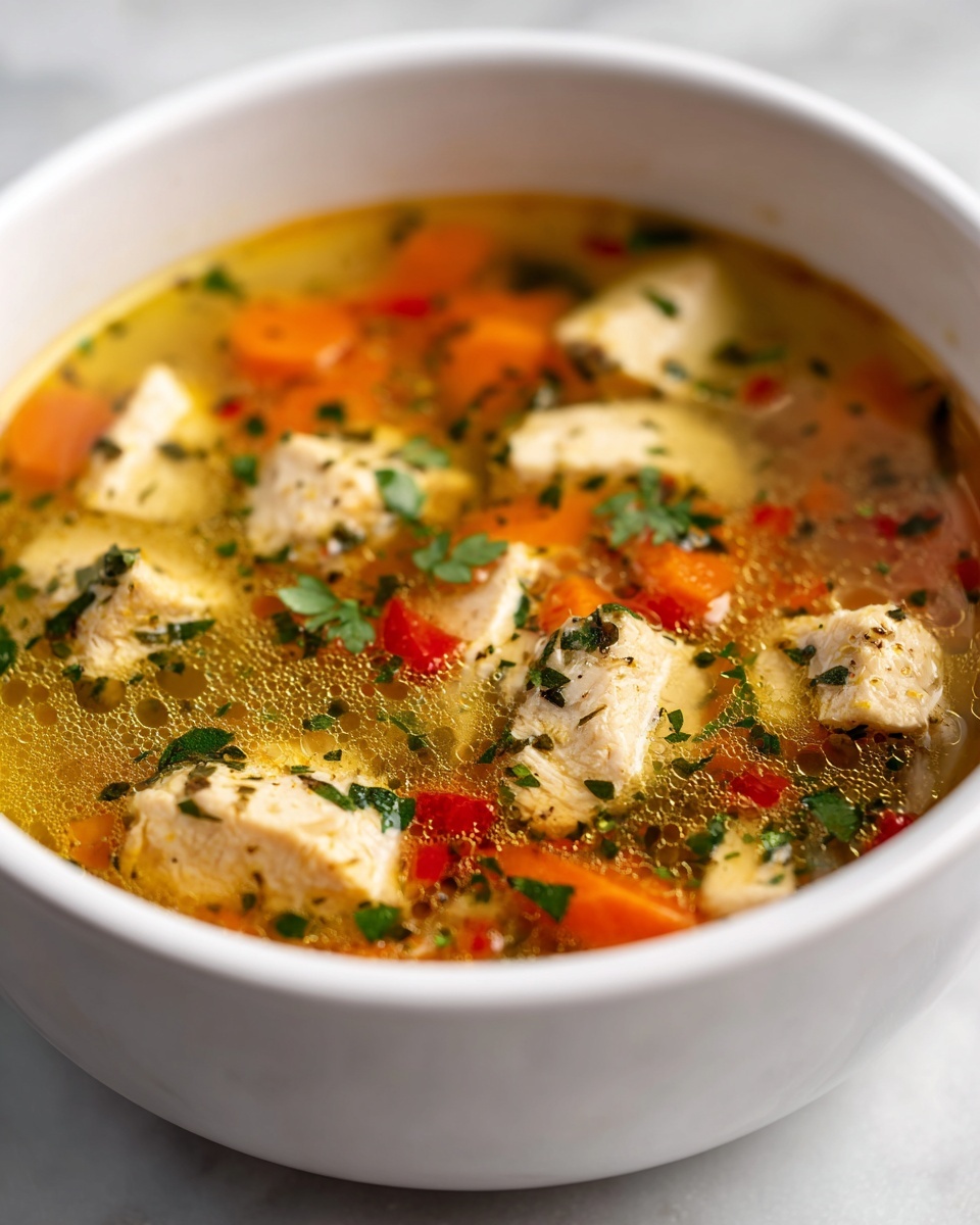 Green Chili Chicken Soup Recipe - Recipe Image