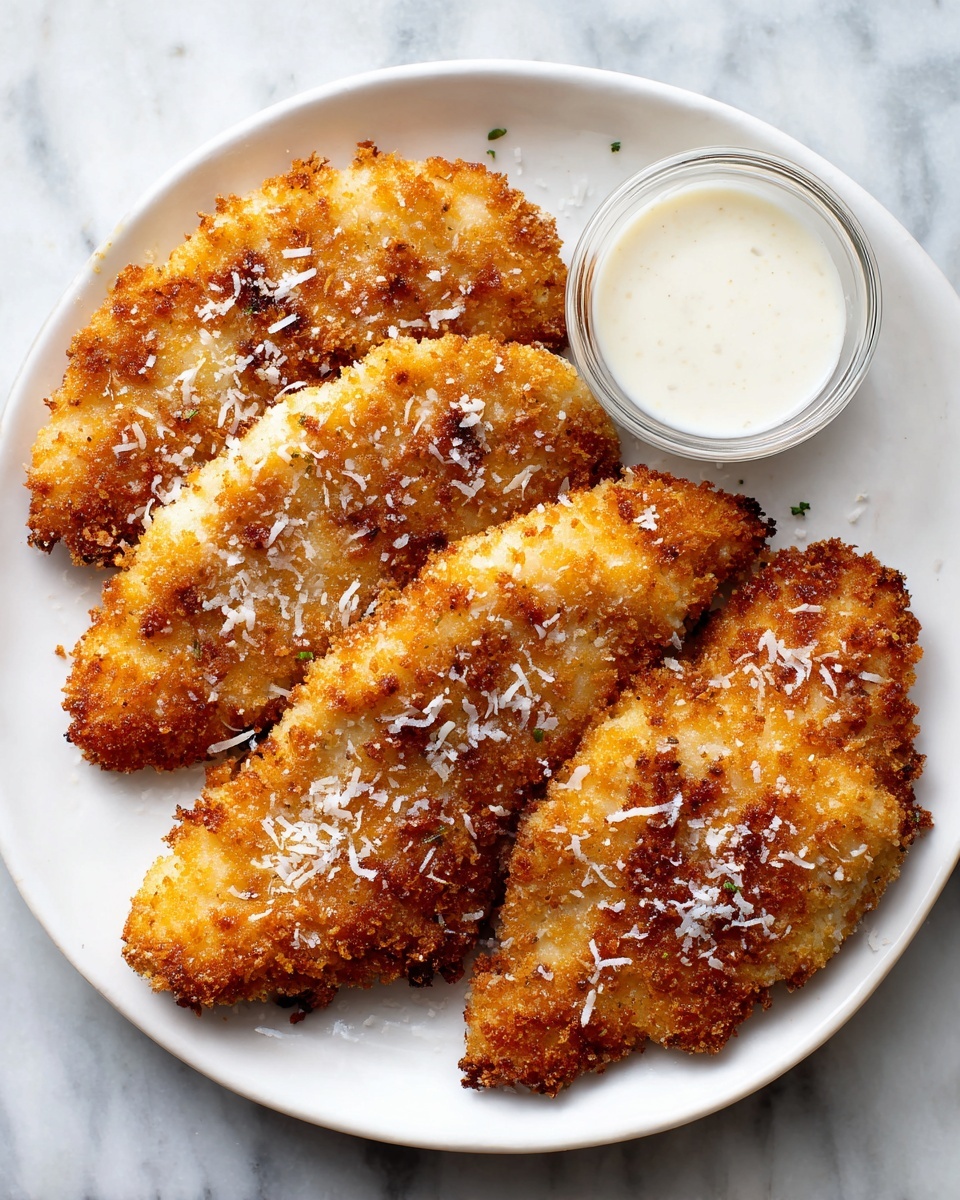 Crispy Caesar Chicken Cutlets Recipe - Recipe Image