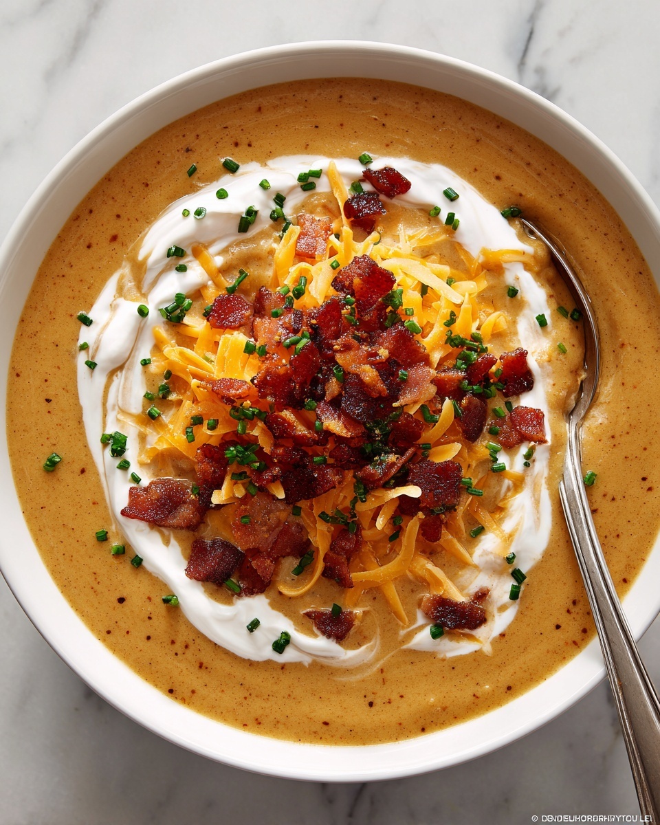 Baked Potato Soup Recipe - Recipe Image