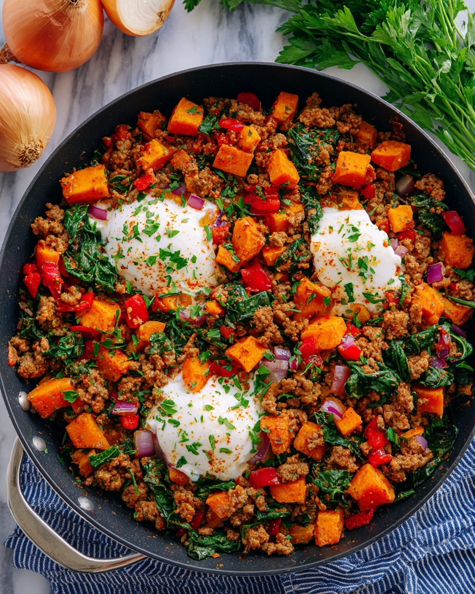 Ground Turkey Sweet Potato Skillet Recipe - Recipe Image