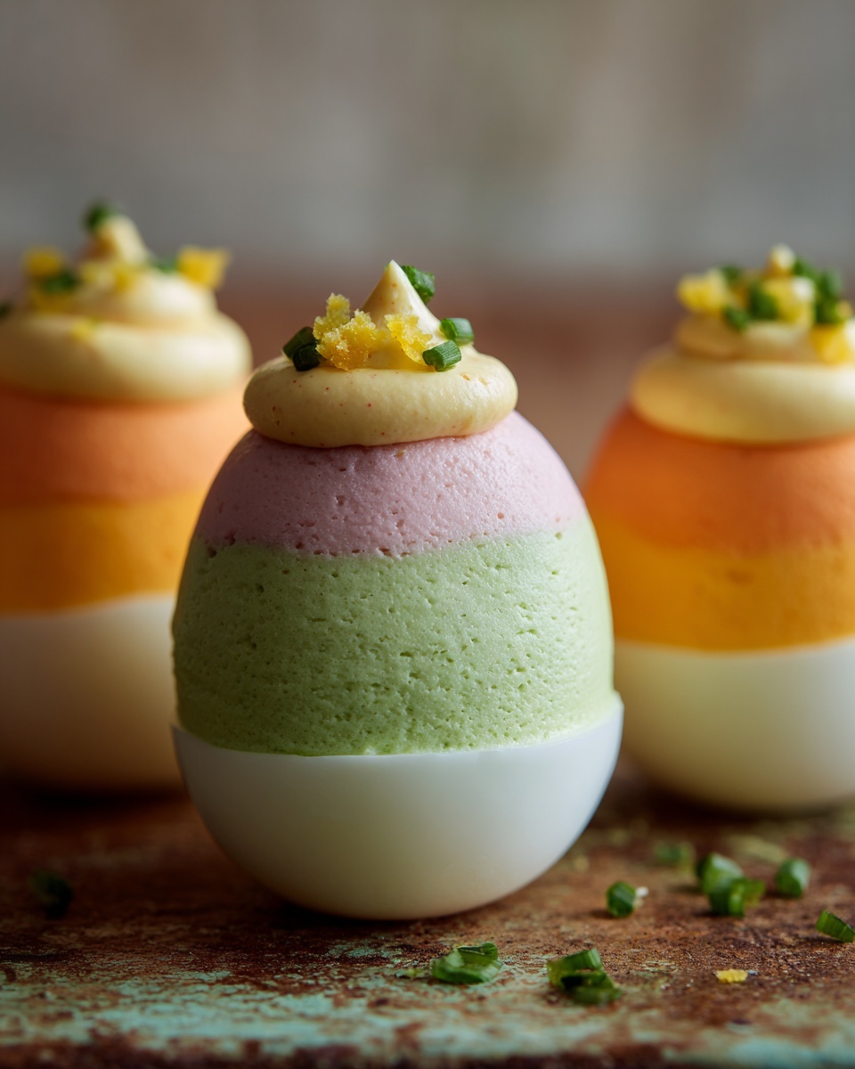 Easter Deviled Eggs Recipe - Recipe Image