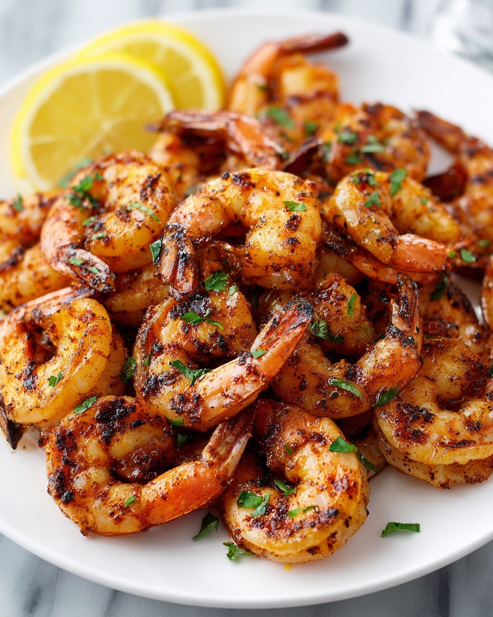 Easy Cajun Blackened Shrimp Recipe - Recipe Image