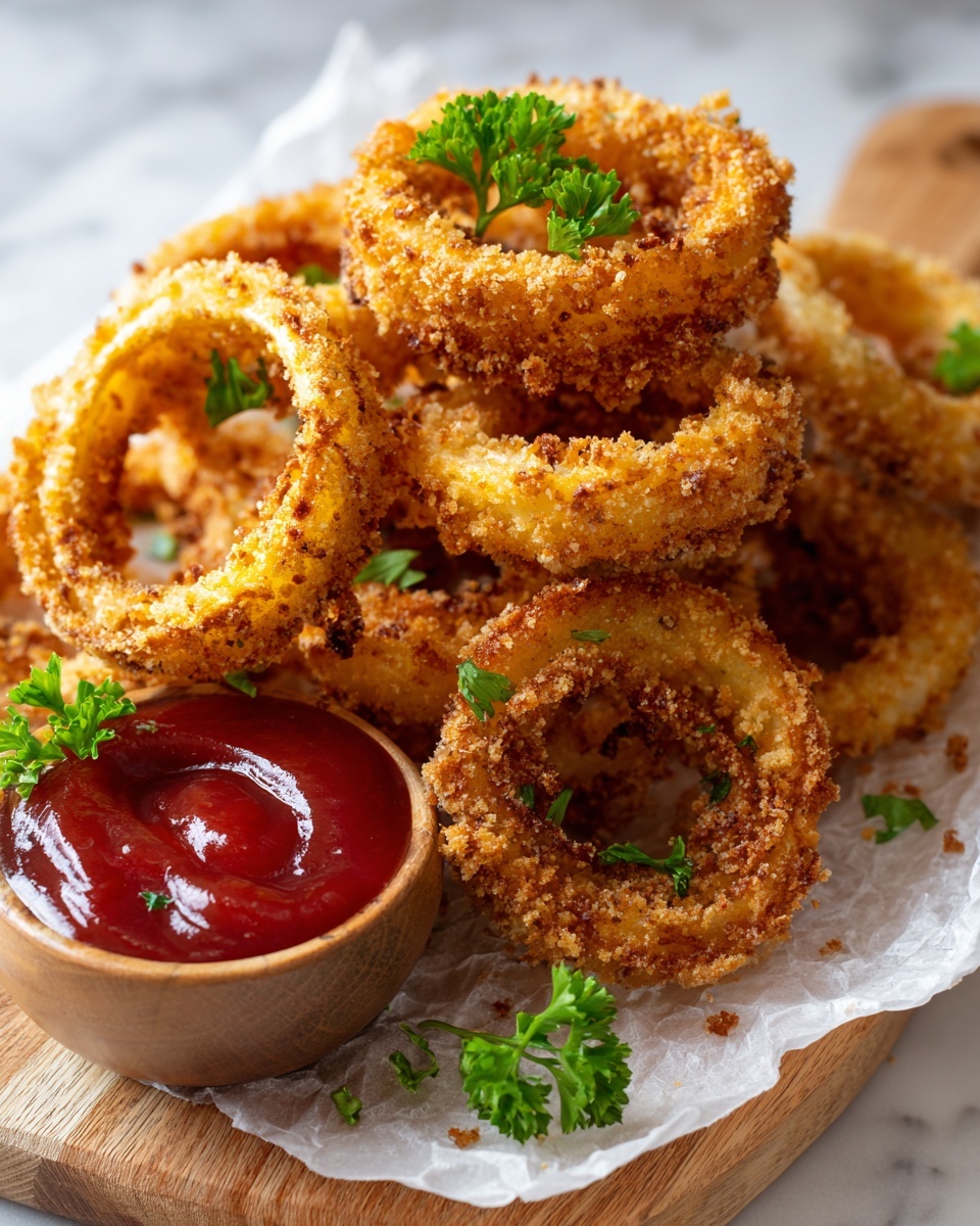 Crispy Onion Rings Recipe - Recipe Image