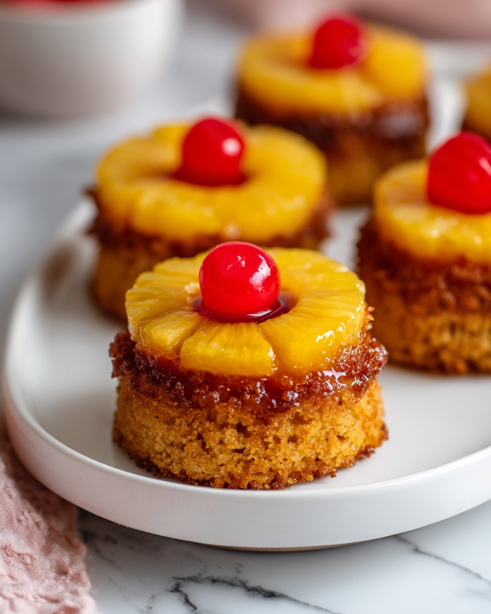 Pineapple Upside Down Sugar Cookies Recipe - Recipe Image