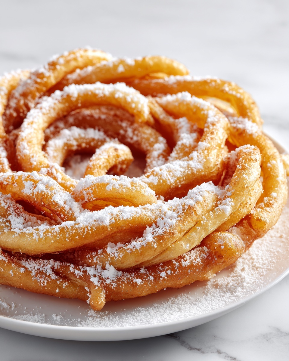 County Fair Funnel Cakes Recipe - Recipe Image