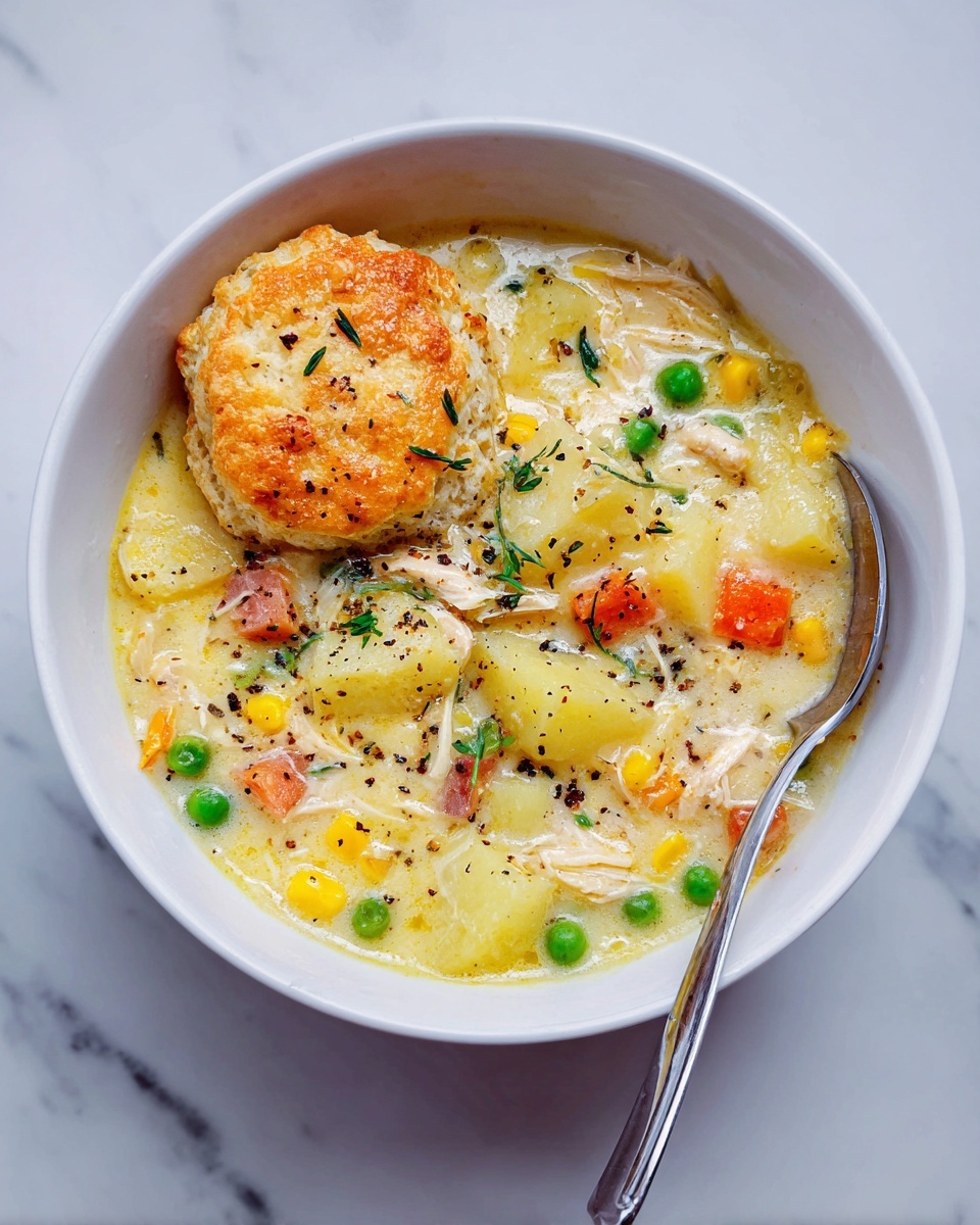 Chicken Pot Pie Soup Recipe - Recipe Image
