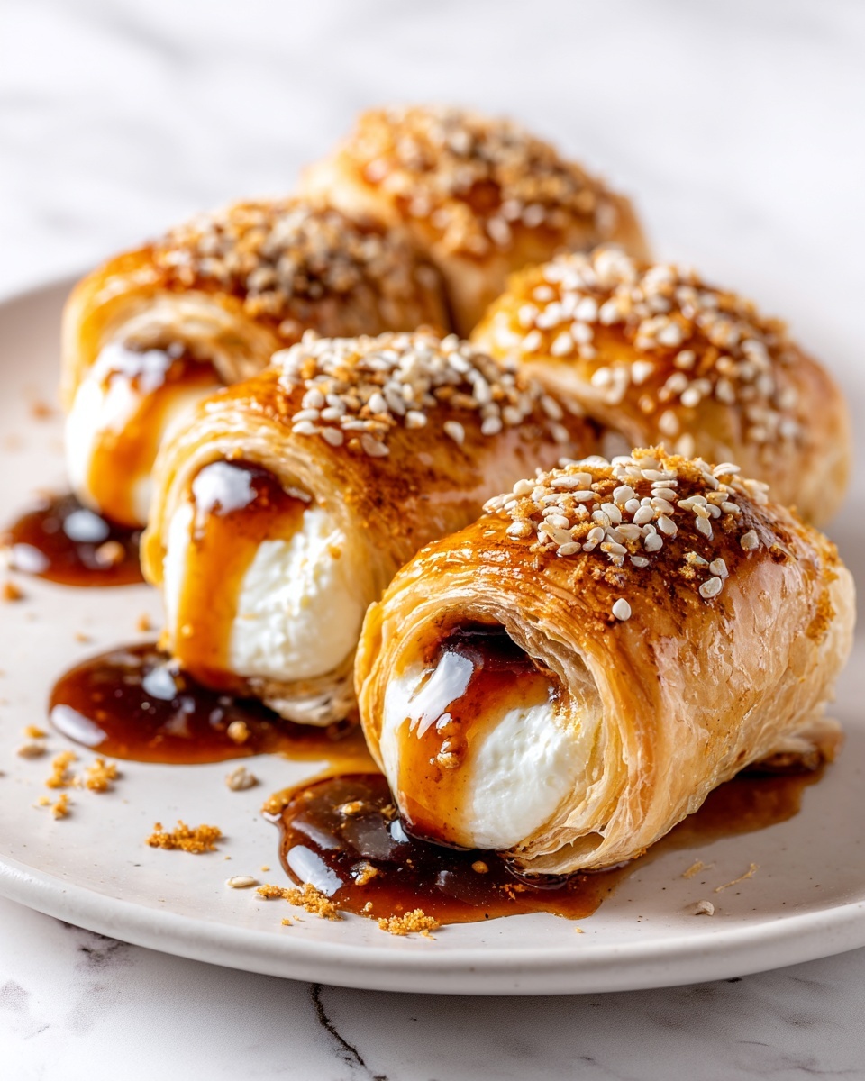 Air Fryer Cherry Cheesecake Egg Rolls Recipe - Recipe Image