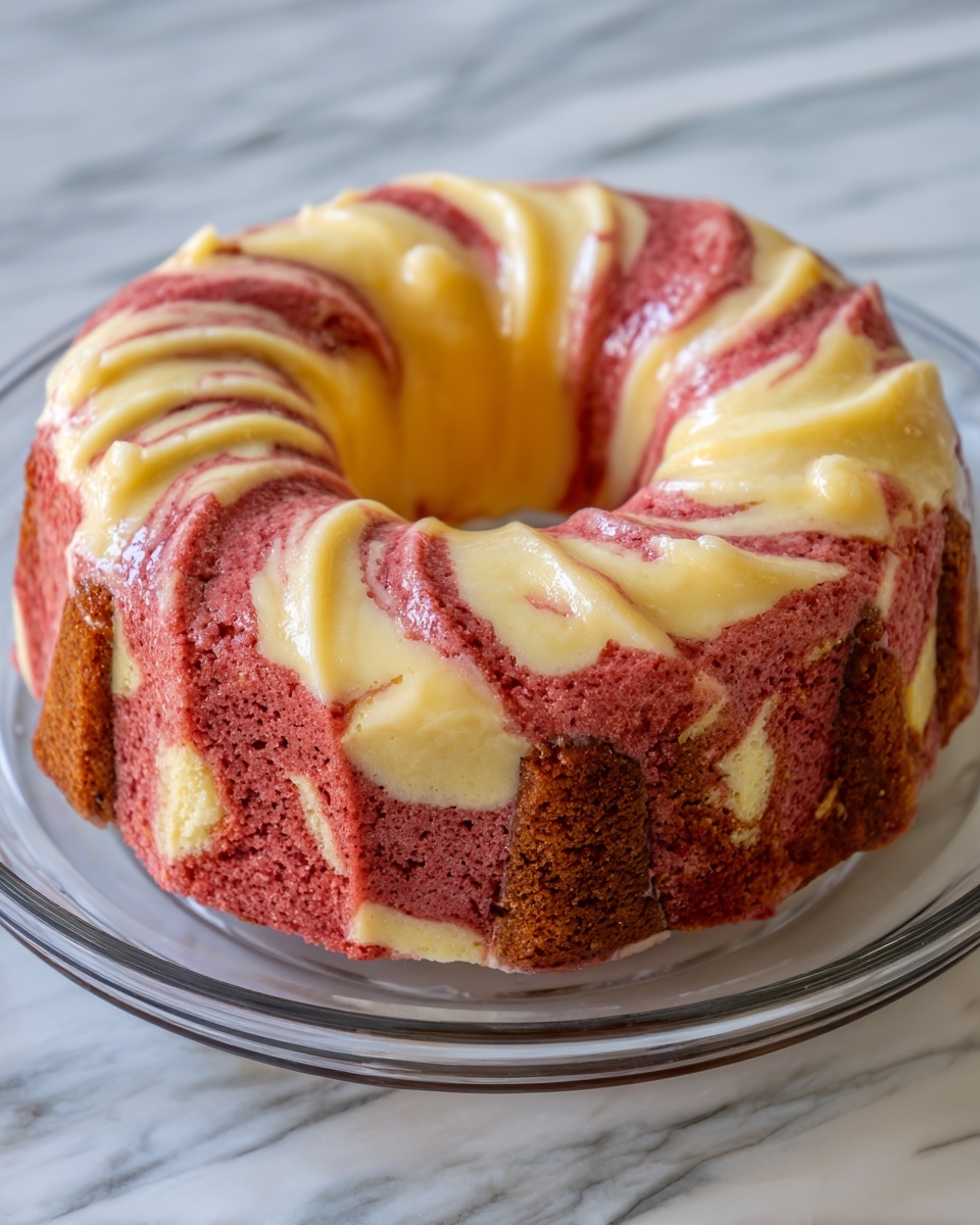 Strawberry Milkshake Pound Cake Recipe - Recipe Image